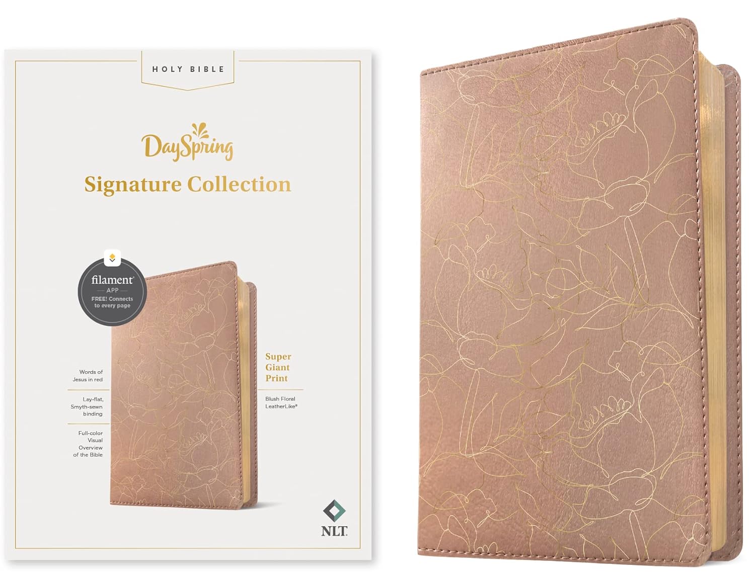 NLT Super Giant Print Bible with Filament Enabled Features