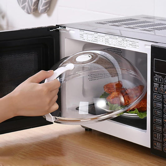 WENWELL Clear Microwave Splatter Cover: Safer Cooking