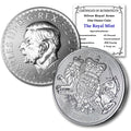 2023 1 oz Silver British Royal Arms Coin - BU with COA