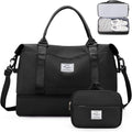 Stylish Weekender Bag for Women with Shoe Compartment and Toiletry Kit