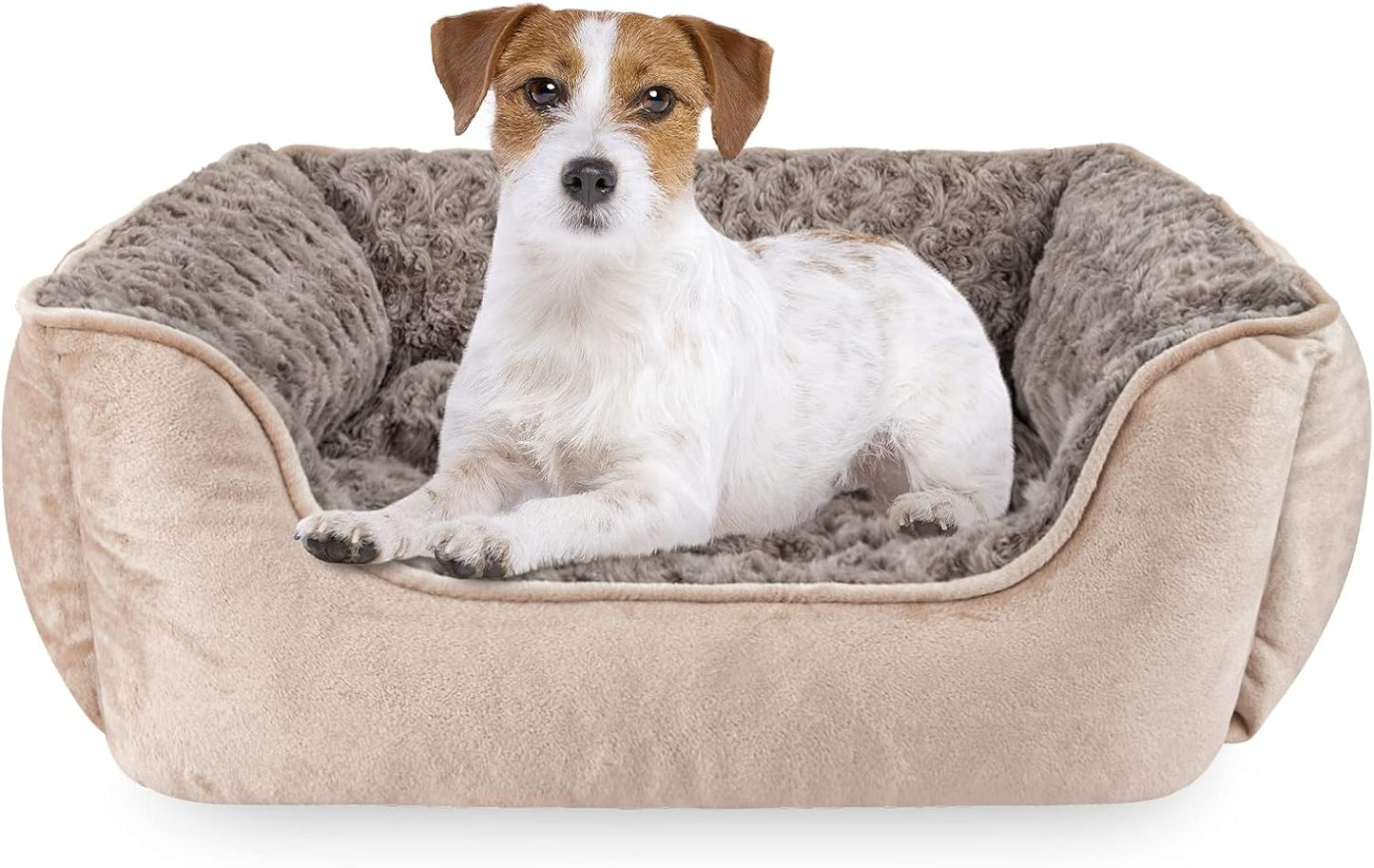 JOEJOY Rectangle Dog Bed for All Sizes - Soft and Durable