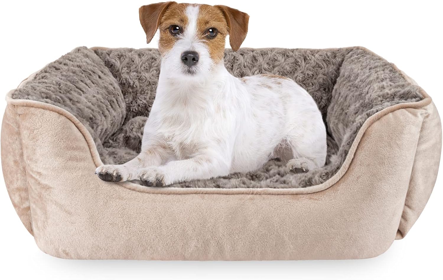 JOEJOY Rectangle Dog Bed for All Sizes - Soft and Durable