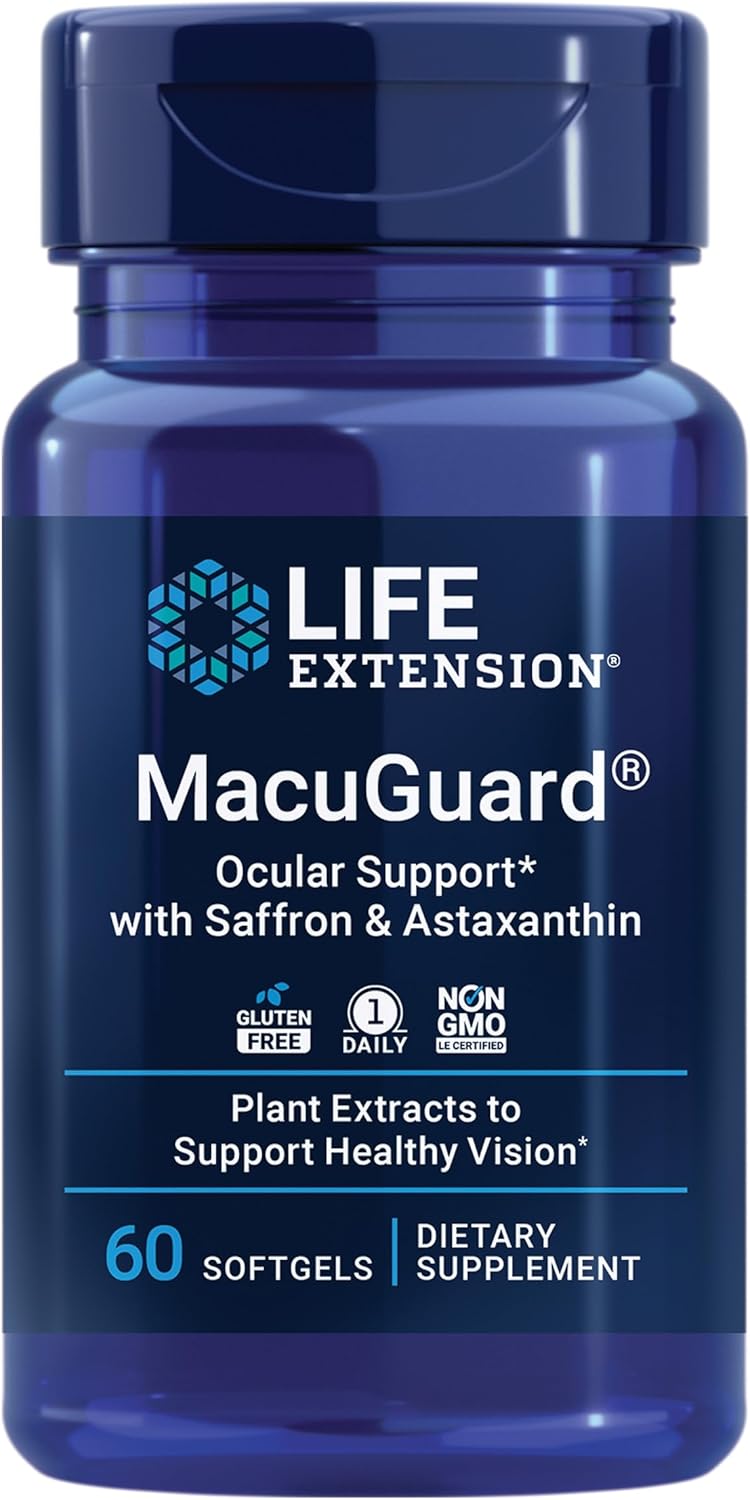 Life Extension MacuGuard Ocular Support for Healthy Vision