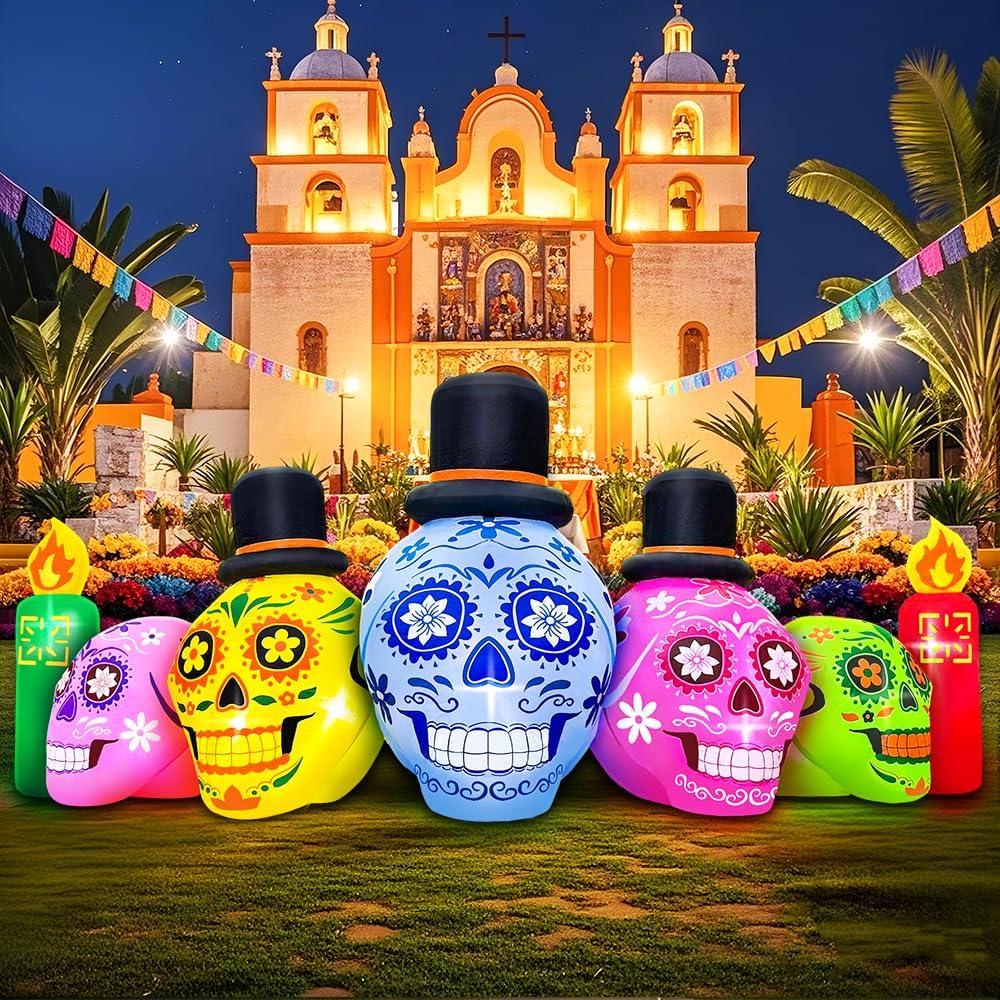 7FT Halloween Inflatable Decorations for Spooky Celebrations
