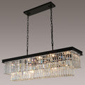 Crystal Chandeliers for Dining Room Light Fixtures Over Table - Modern