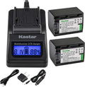 Kastar Fast Charger + NPFH70 Battery 2-Pack - Ultra-Fast Replacement