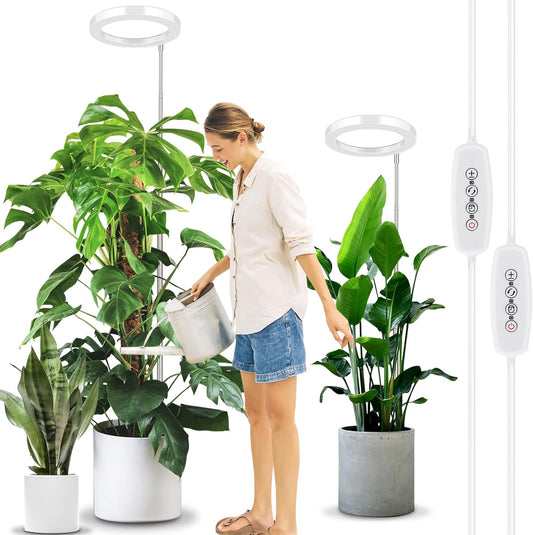10in Grow Light for Indoor Plants - Full Spectrum Plant Lamp