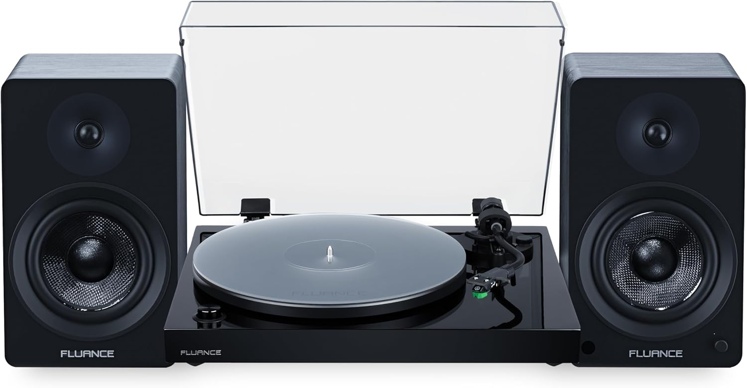 Hi-Fi Turntable & Speakers Bundle: Immersive Sound