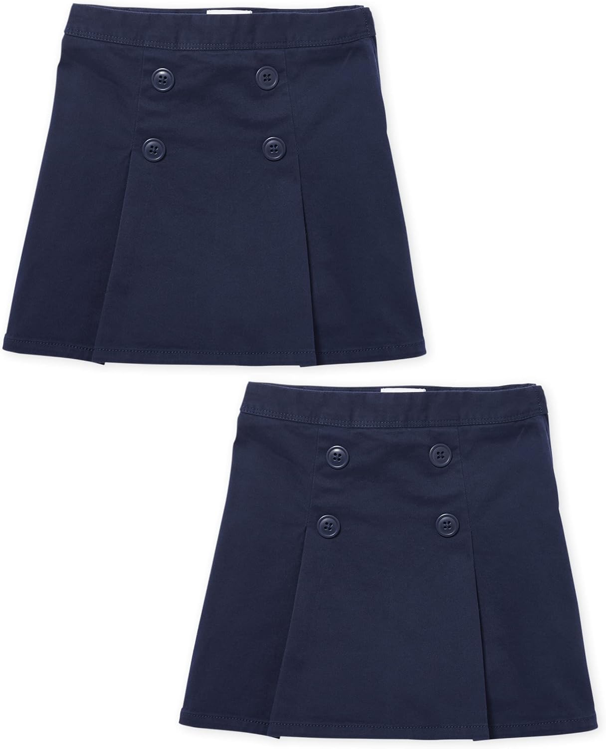 The Children's Place girls Button Skirt 2 Pack for Stylish Kids