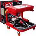 BIG RED TR6300 Rolling Creeper Garage/Shop Seat - Padded Mechanic
