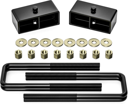 FLYCLE 2 Inch Rear Lift Blocks for Chevy Silverado 1500 & Sierra