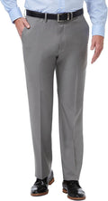 Haggar Men's Premium Comfort Classic Fit Flat Front Dress Pant here!