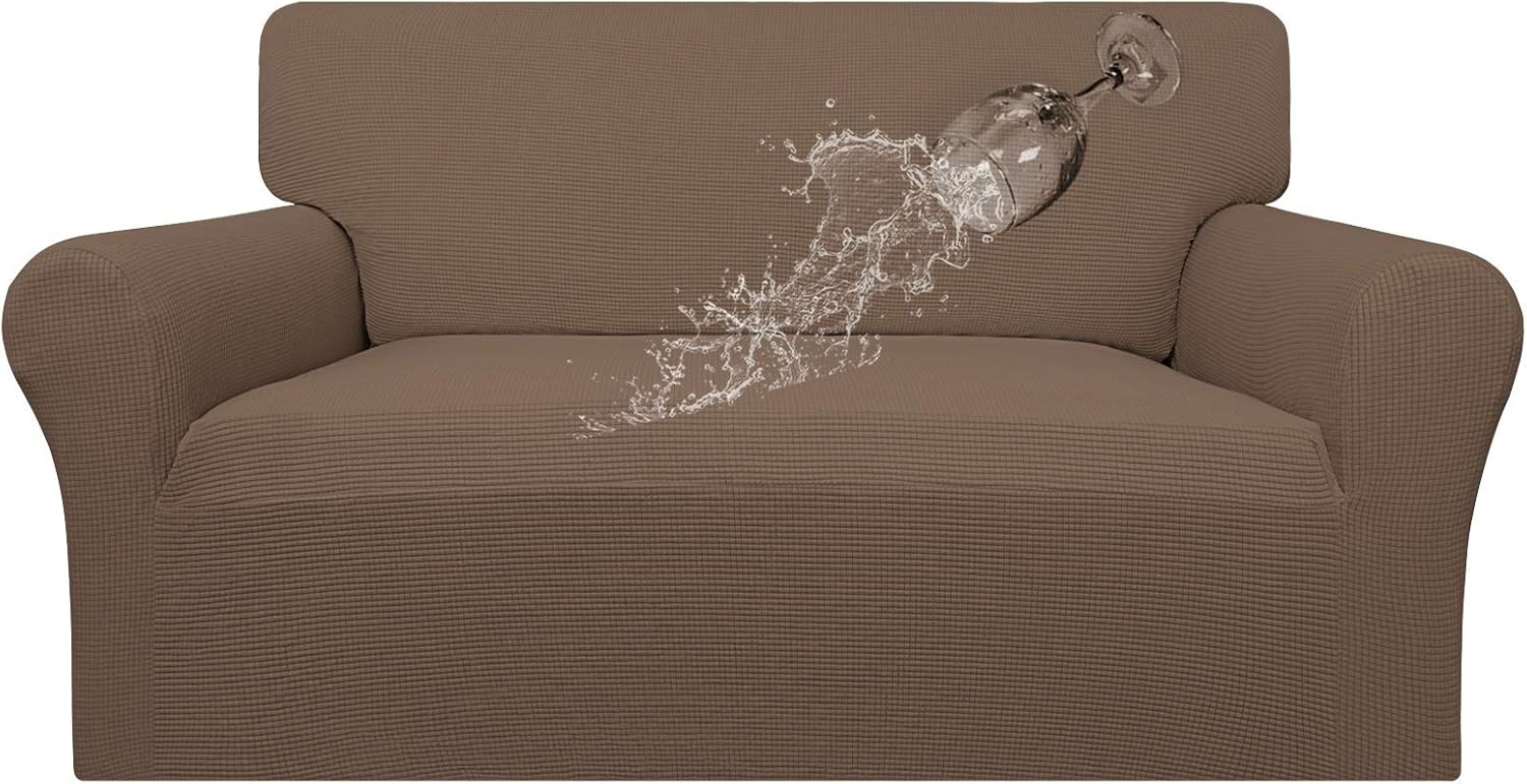 100% Waterproof Loveseat Couch Cover for Pets and Kids