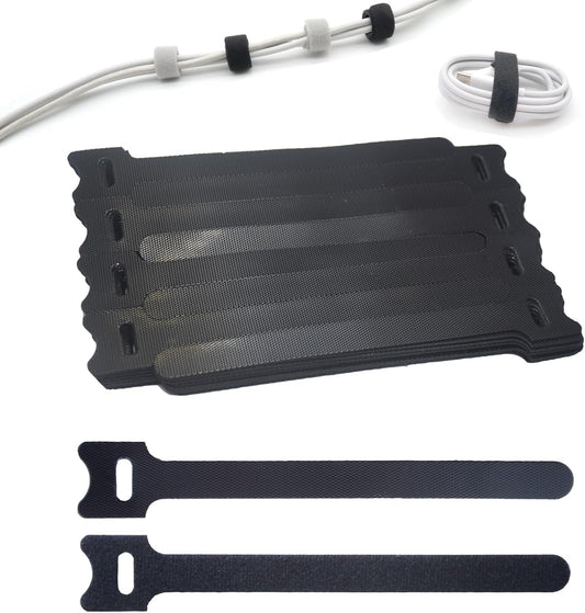 100PCS 6-Inch Reusable Cable Ties - Ultimate Cord Organization!