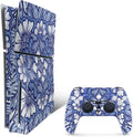 Carbon Fiber Skin for PS5 Slim Disc Edition Bundle - Flower Mandala