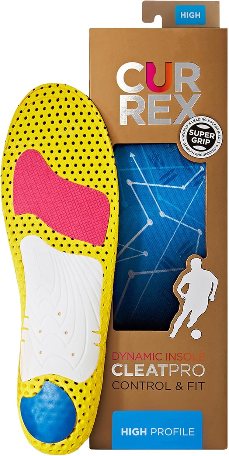 CURREX CLEATPRO Thin Arch Support Insoles for Sports Performance