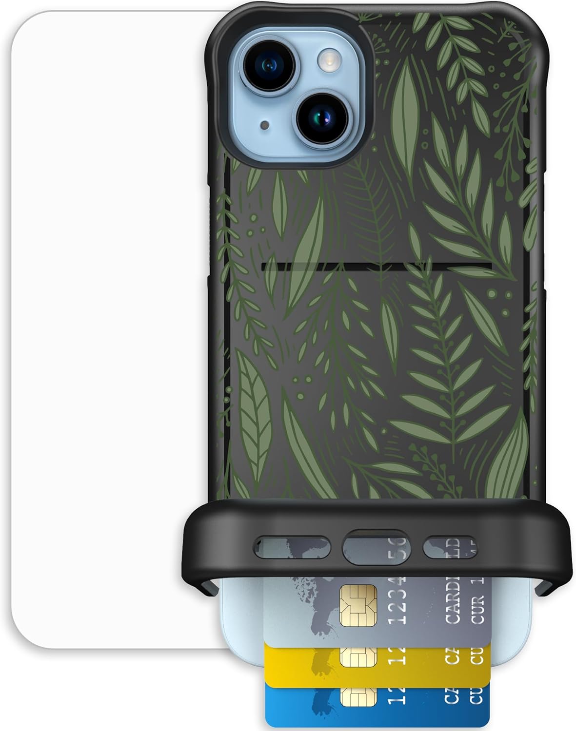 Scooch iPhone 15 Plus Case with Hidden Card Holder & Protection