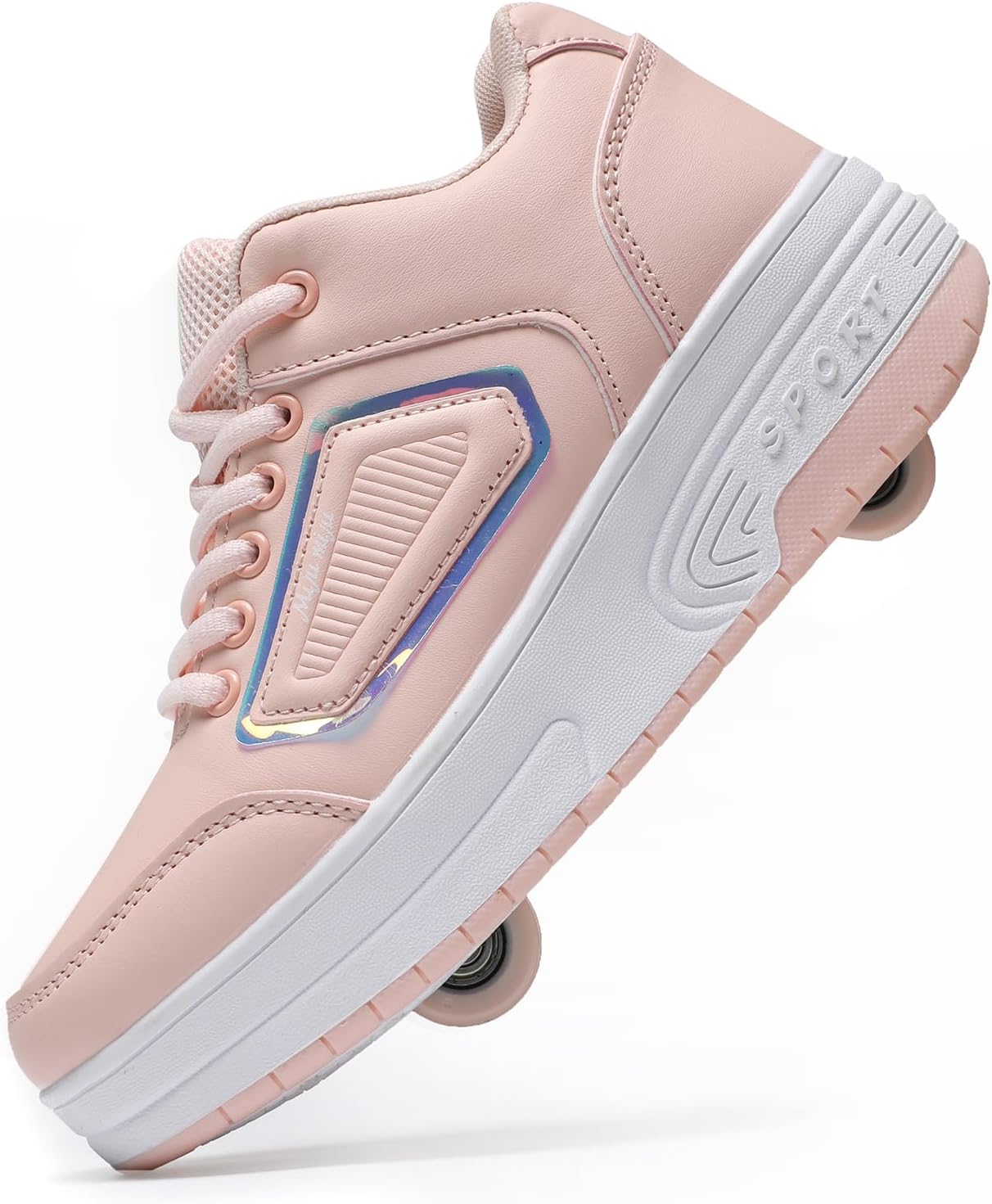 Roller Skate Shoes for Kids - 2-in-1 Retractable Wheelies