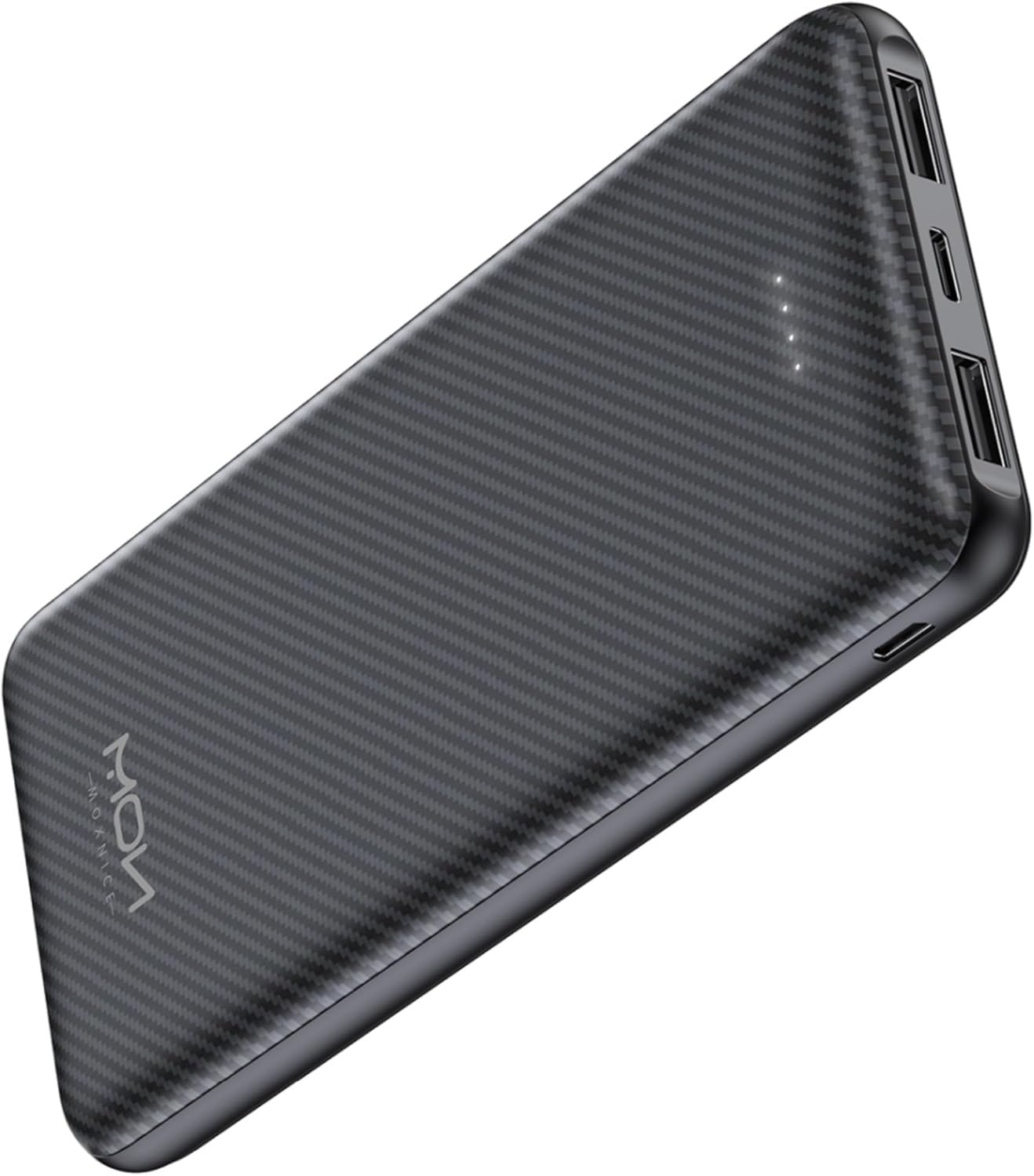 MOXNICE 10000mAh Power Bank - Fast Charging for iPhone & Galaxy