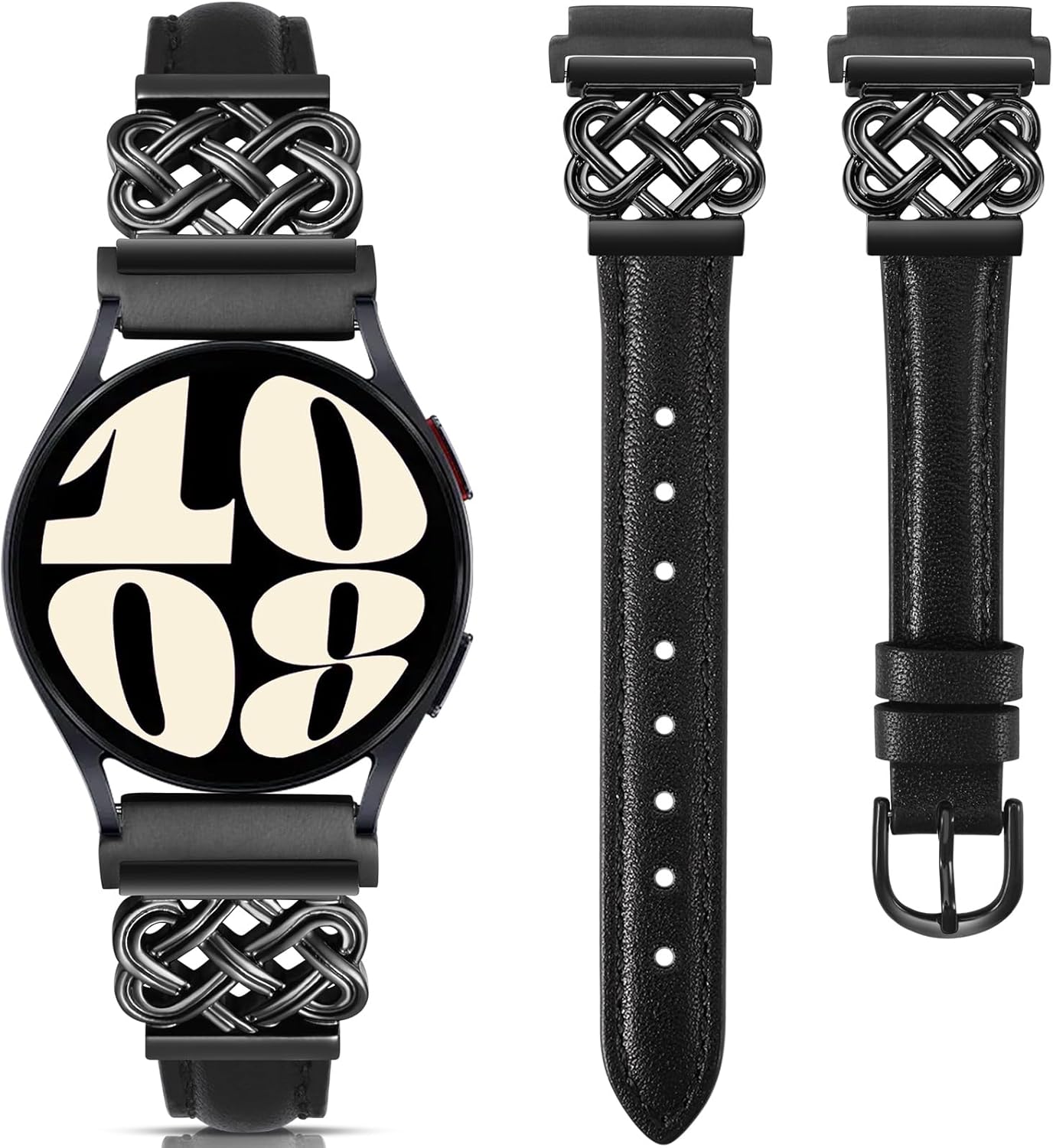 Stylish 20mm Leather Band for Samsung Galaxy Watch