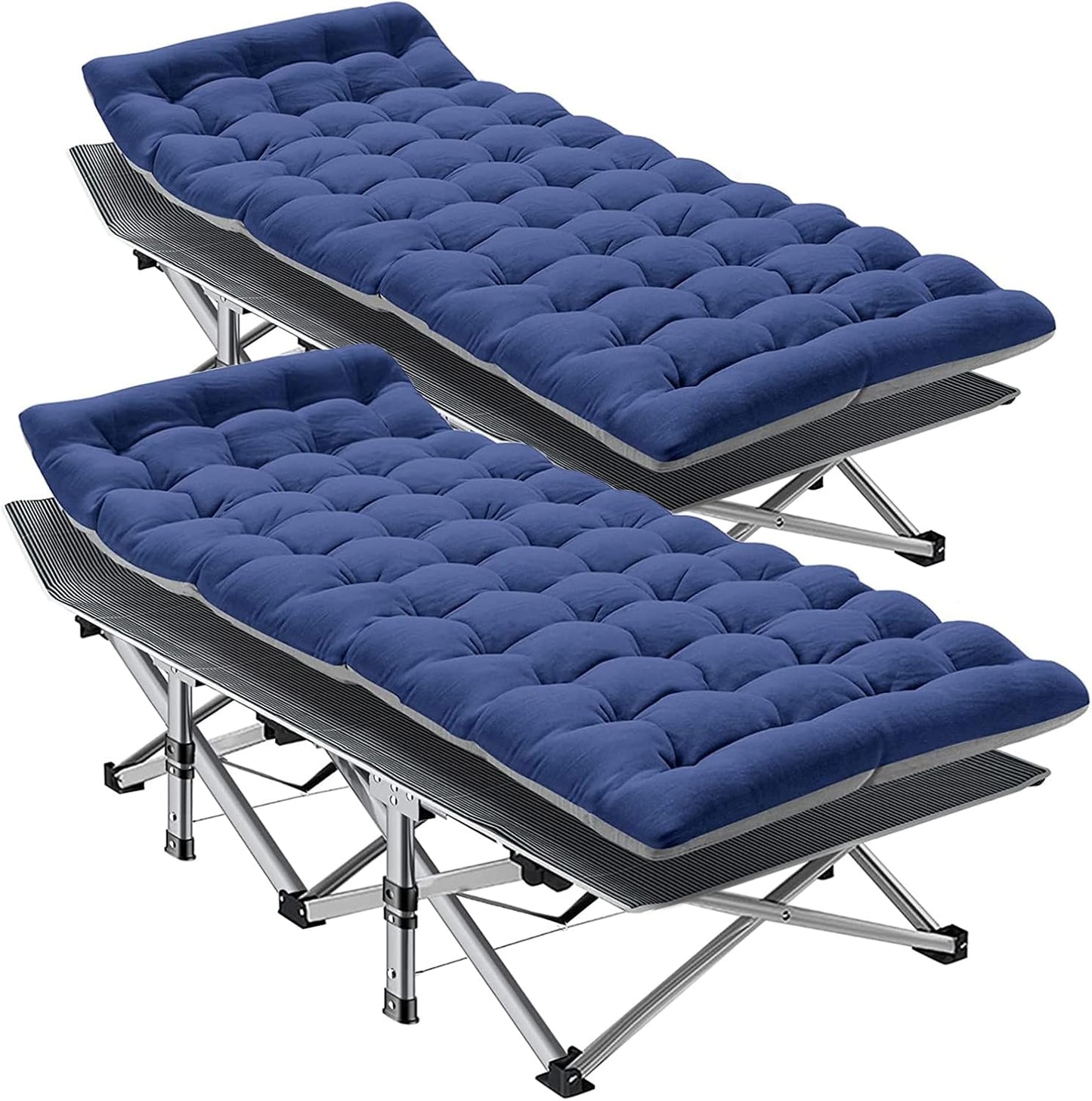Folding Camping Cot for Heavy Duty Comfort and Convenience