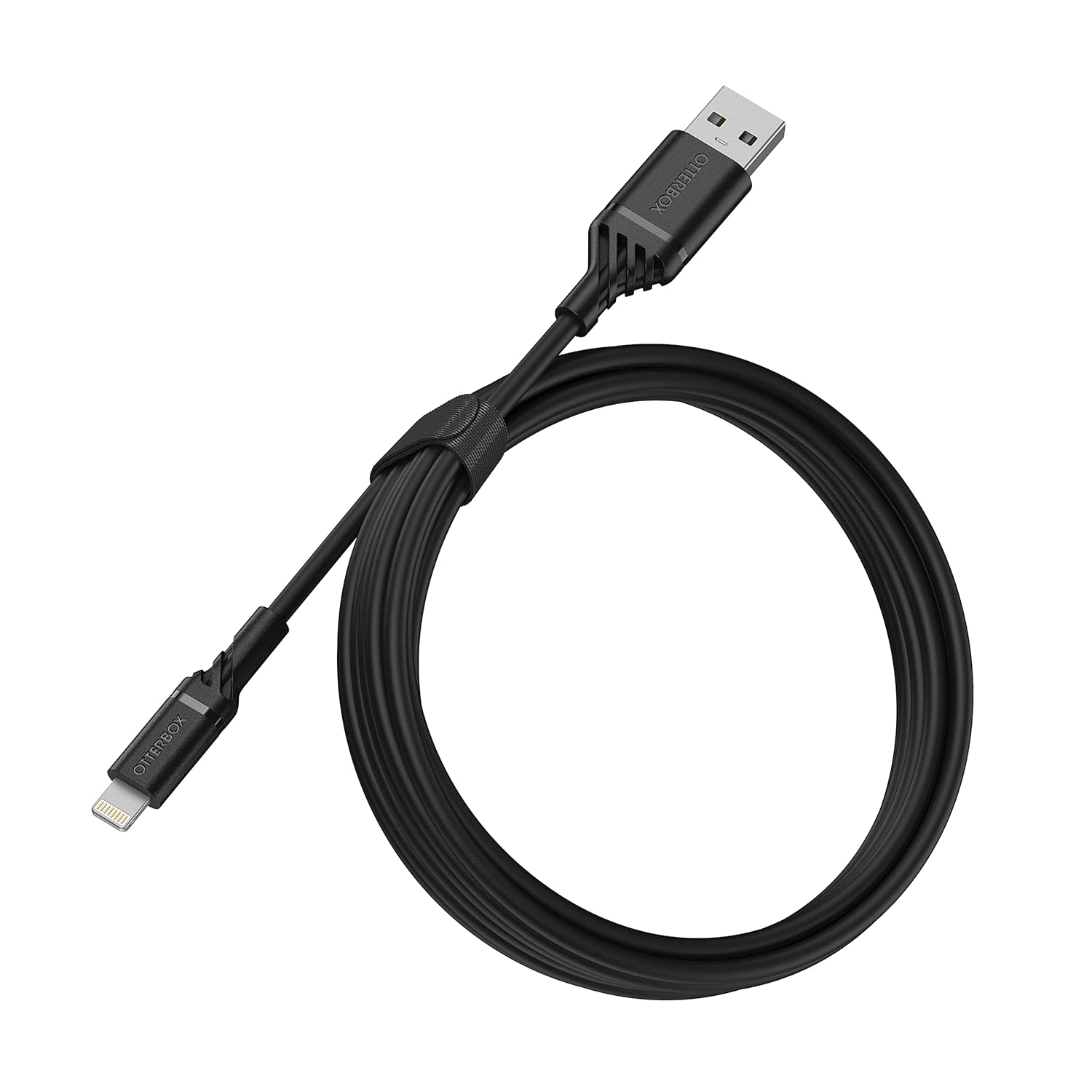 OtterBox 2M Black Lightning Cable