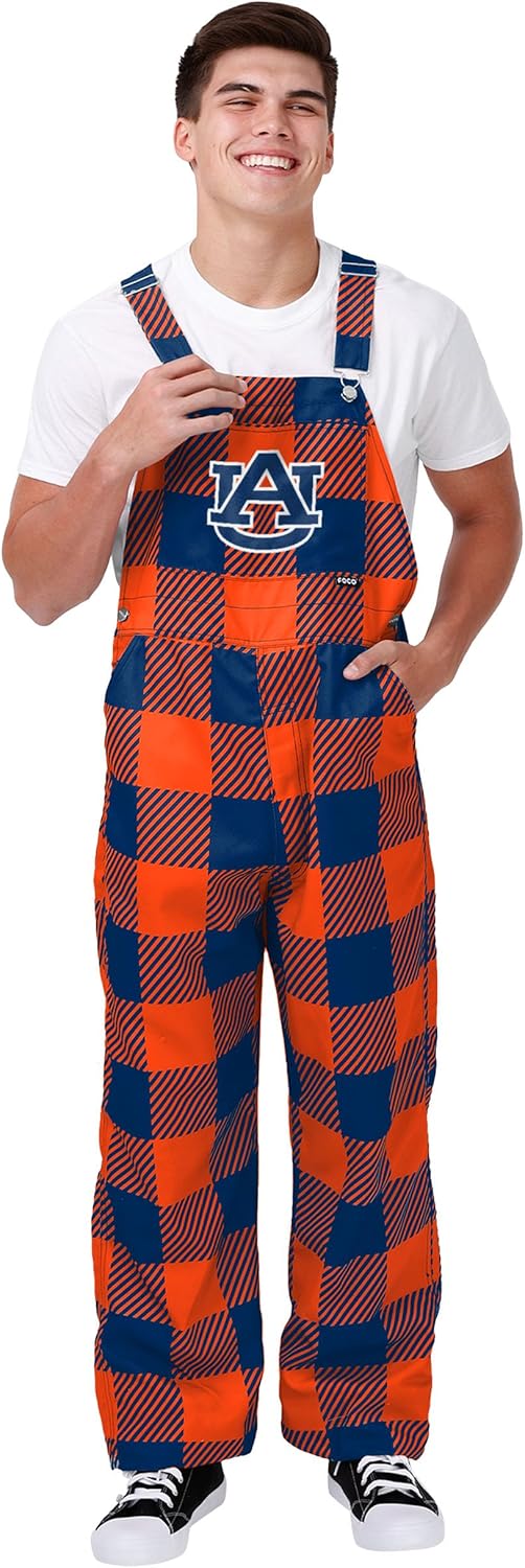 NCAA College Team Logo Bib Overalls for Game Day Enthusiasts