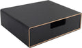 Stackable Organizer Drawer PU Leather Classic Handmade - Compact Desk
