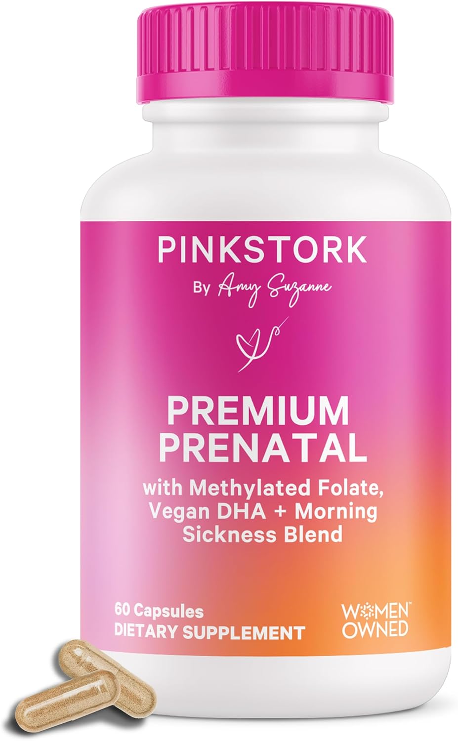 Pink Stork Premium Prenatal Vitamin for Women - Essential Support
