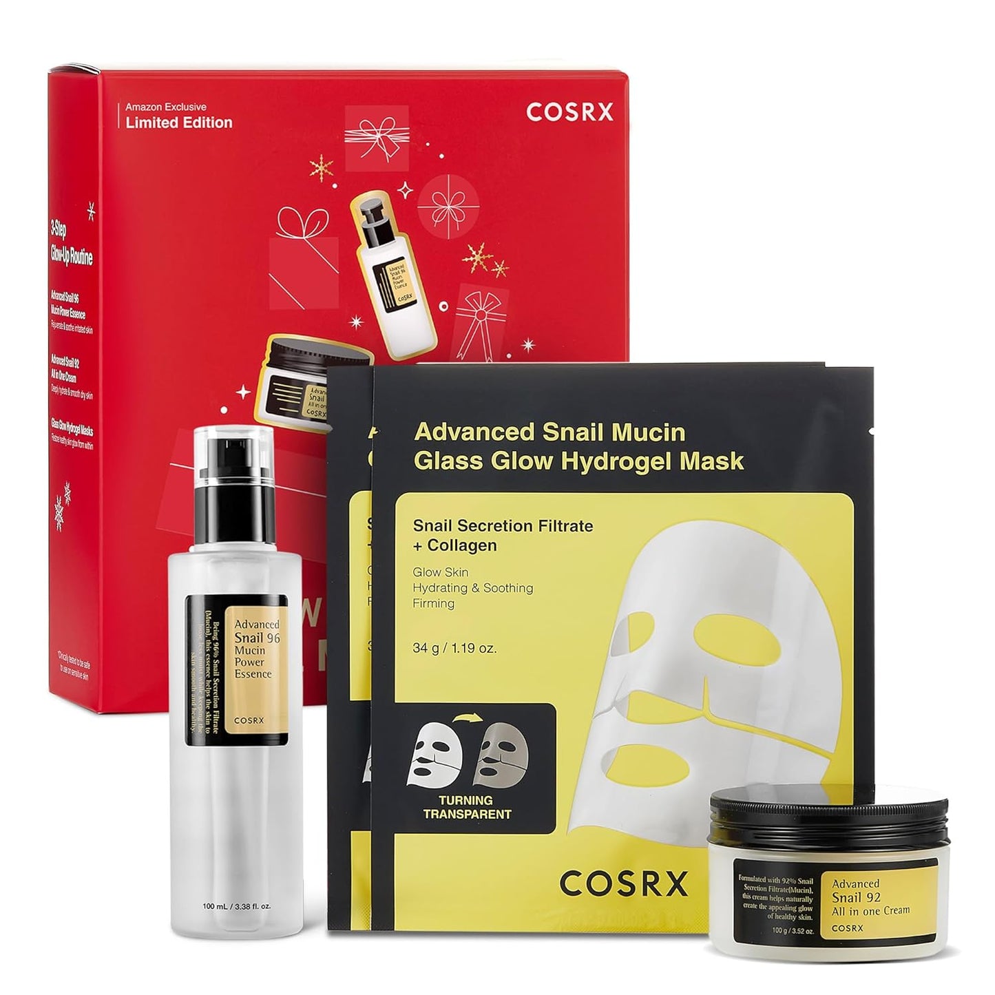COSRX Snail Mucin Holiday Gift Set for Glowing Skin