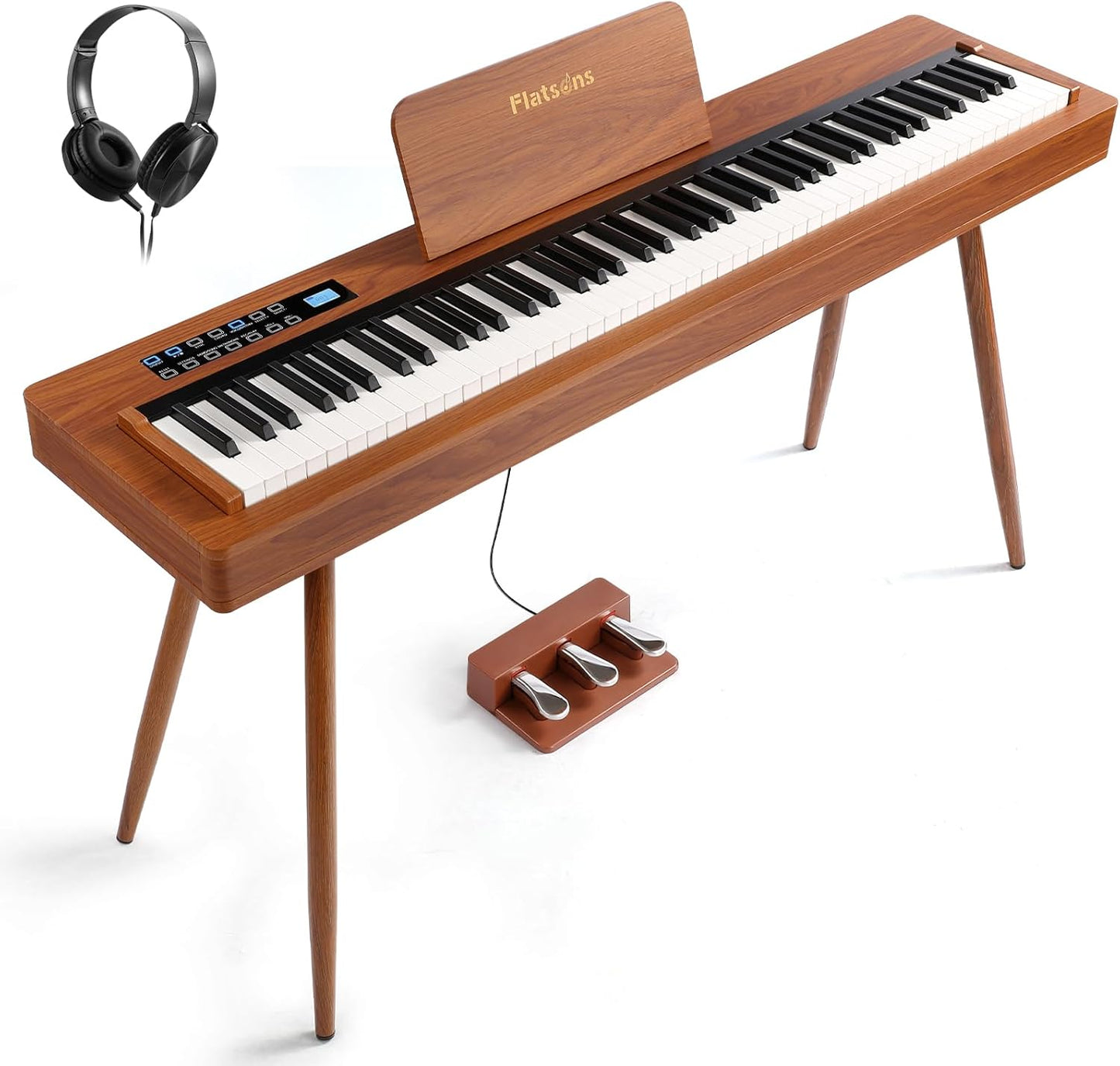 LIV-M01 Keyboard Piano with 88 Weighted Keys for Beginners