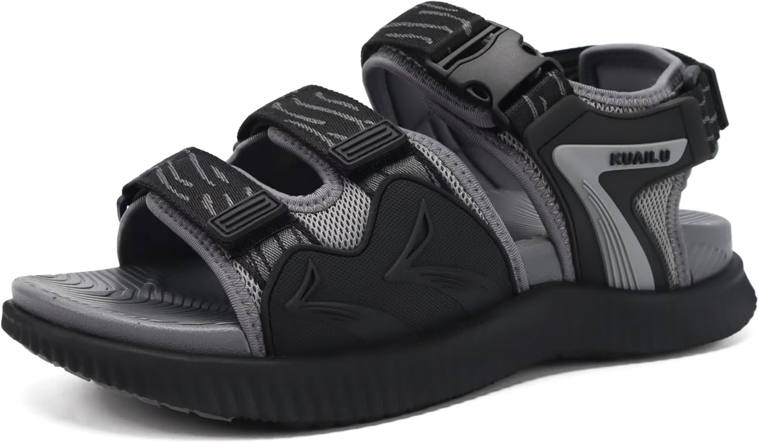 KuaiLu Mens Hiking Sandals with Arch Support for Comfort