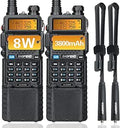 BaoFeng UV-5R 2PACK Dual Band Two-Way Radio - Long Range Battery
