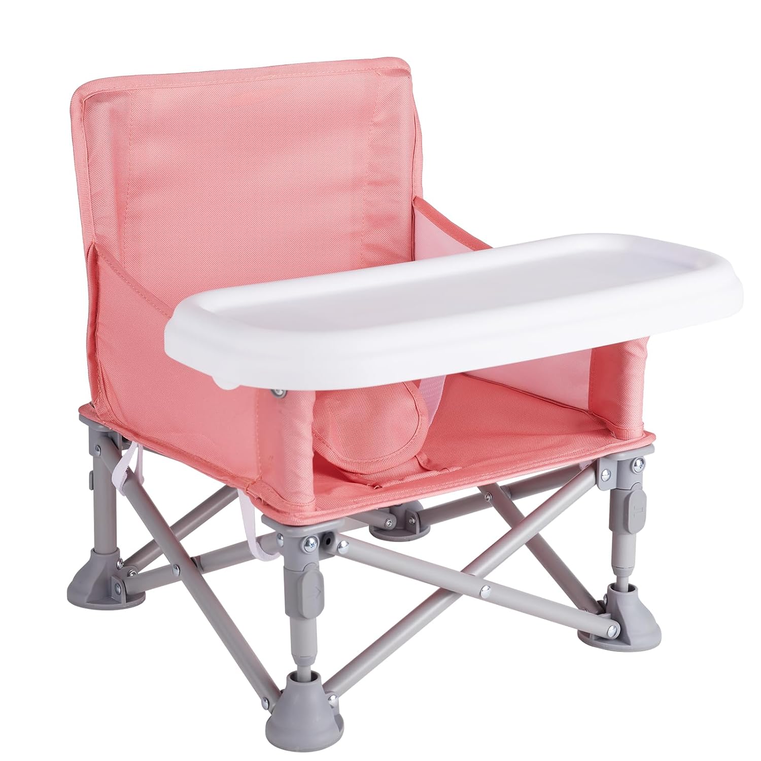 Portable Baby Booster Seat with Tray for Dining and Travel
