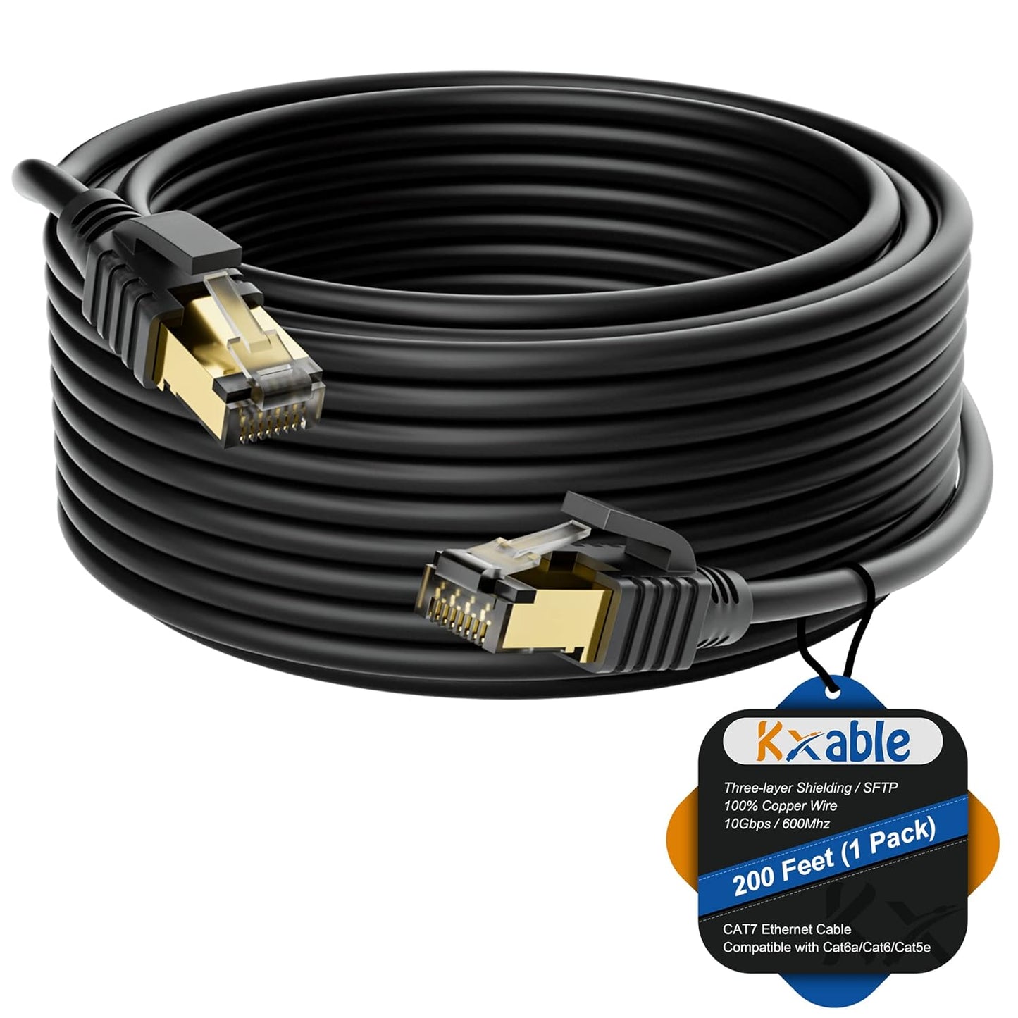Cat 7 Ethernet Cable 200 Feet for High Speed Internet Access