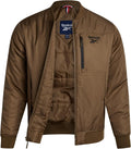 Reebok Mens Bomber Jacket - Lightweight Windbreaker for All Seasons