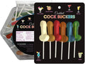 Cocktail Cock Suckers Adult Candy - 72 Count Multi-Flavor Display