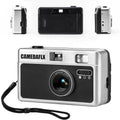 135AC Film Camera 35mm Focus-Free Point & Shoot - Built-in Flash