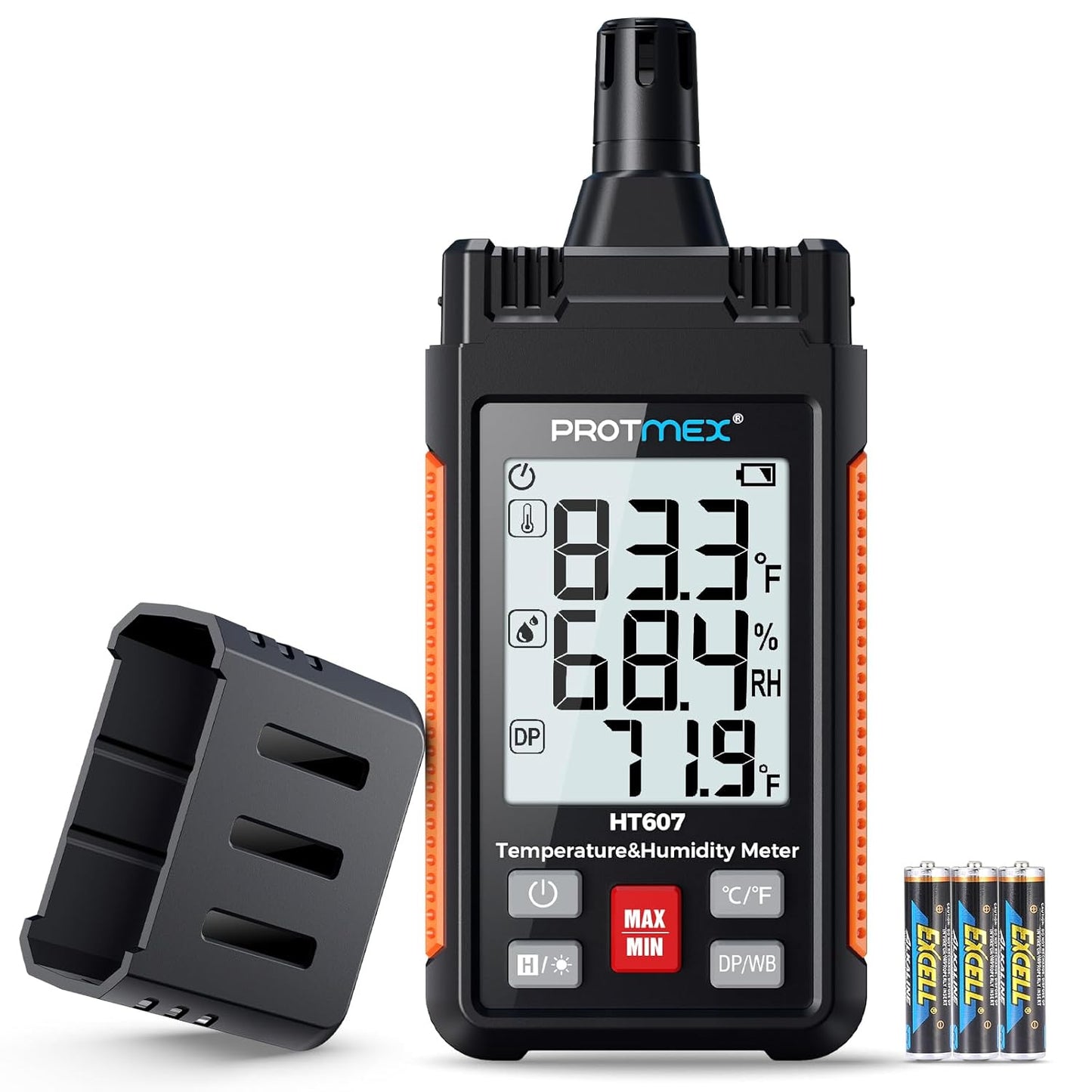 Protmex HT607 High Precision Digital Hygrometer for Home Use