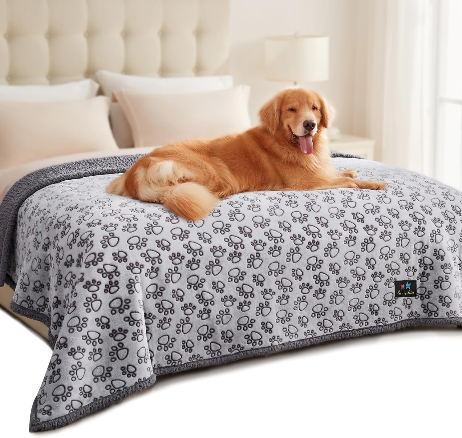 Luciphia Waterproof Pet Blanket for Couch and Sofa Protection