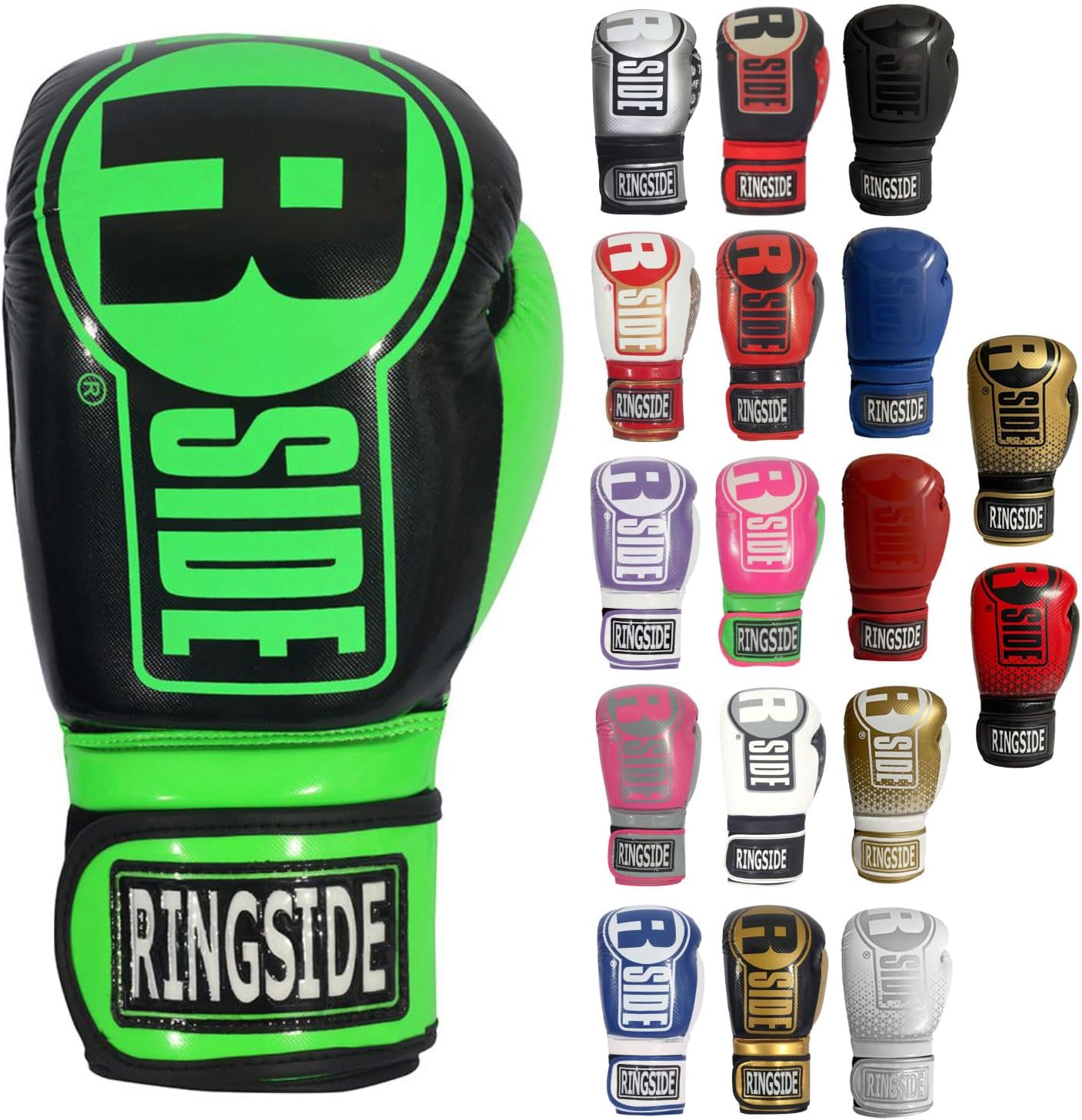 Ringside Apex Bag Gloves with Secure Wrist Support for Boxing