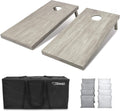 GoSports Regulation 4 ft x 2 ft Wooden Cornhole Boards Set - Classic