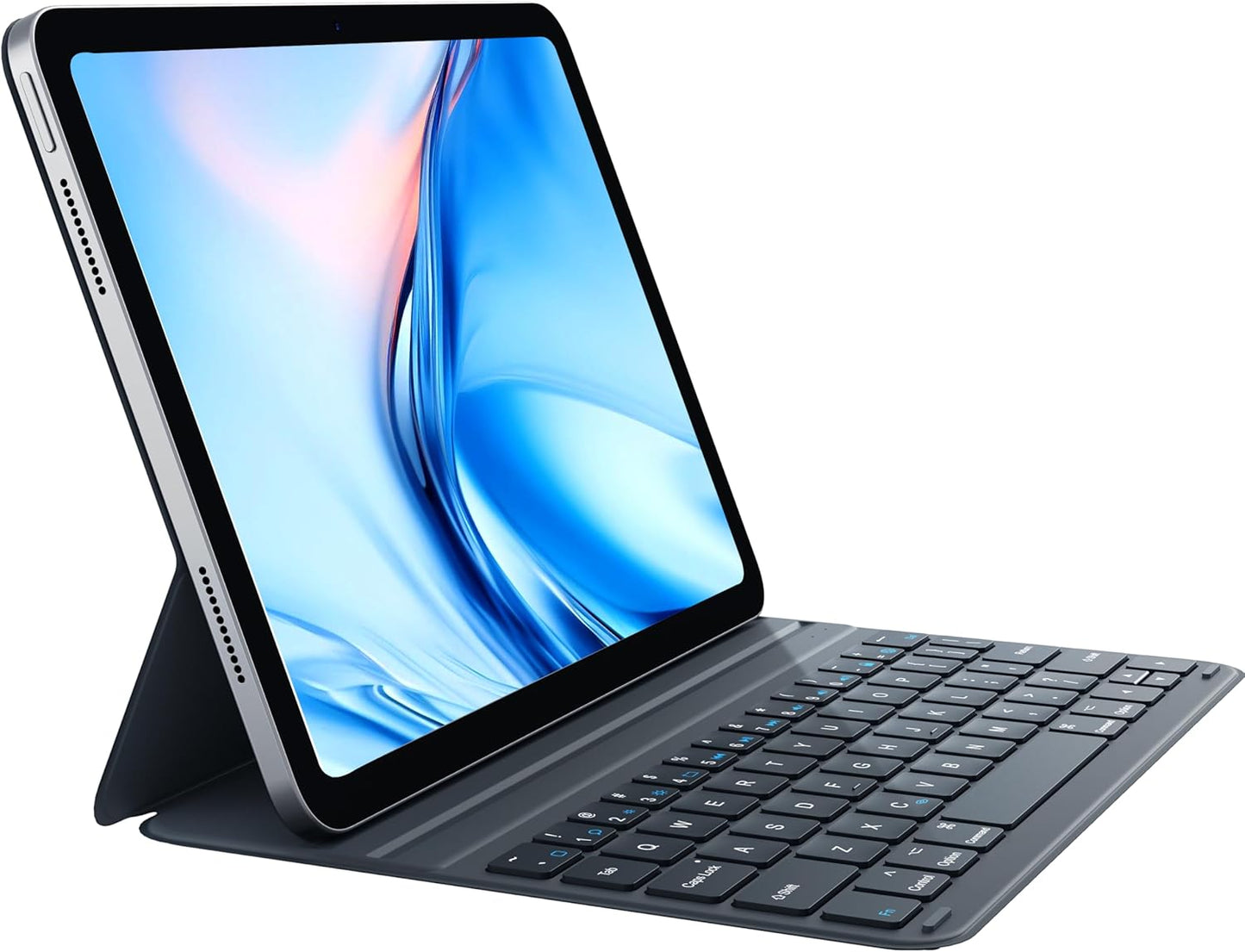 Ultra-Thin iPad Air 11 Case with Keyboard - Lightweight Folio