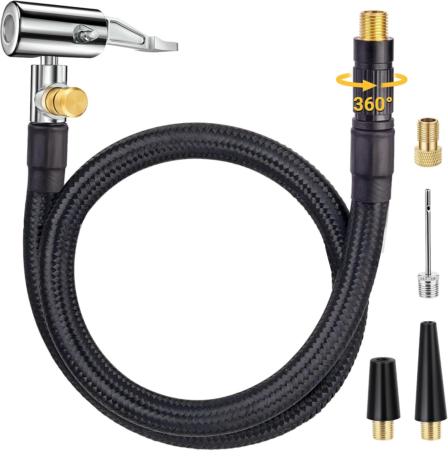 LUMITECO Tire Inflator Hose: Quick Connect & Release