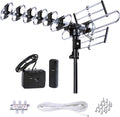 200 Mile Long Range Outdoor TV Antenna with 360 Rotation