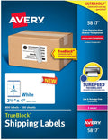 Avery Printable Blank Shipping Labels 2.5 in x 4 in - Reliable