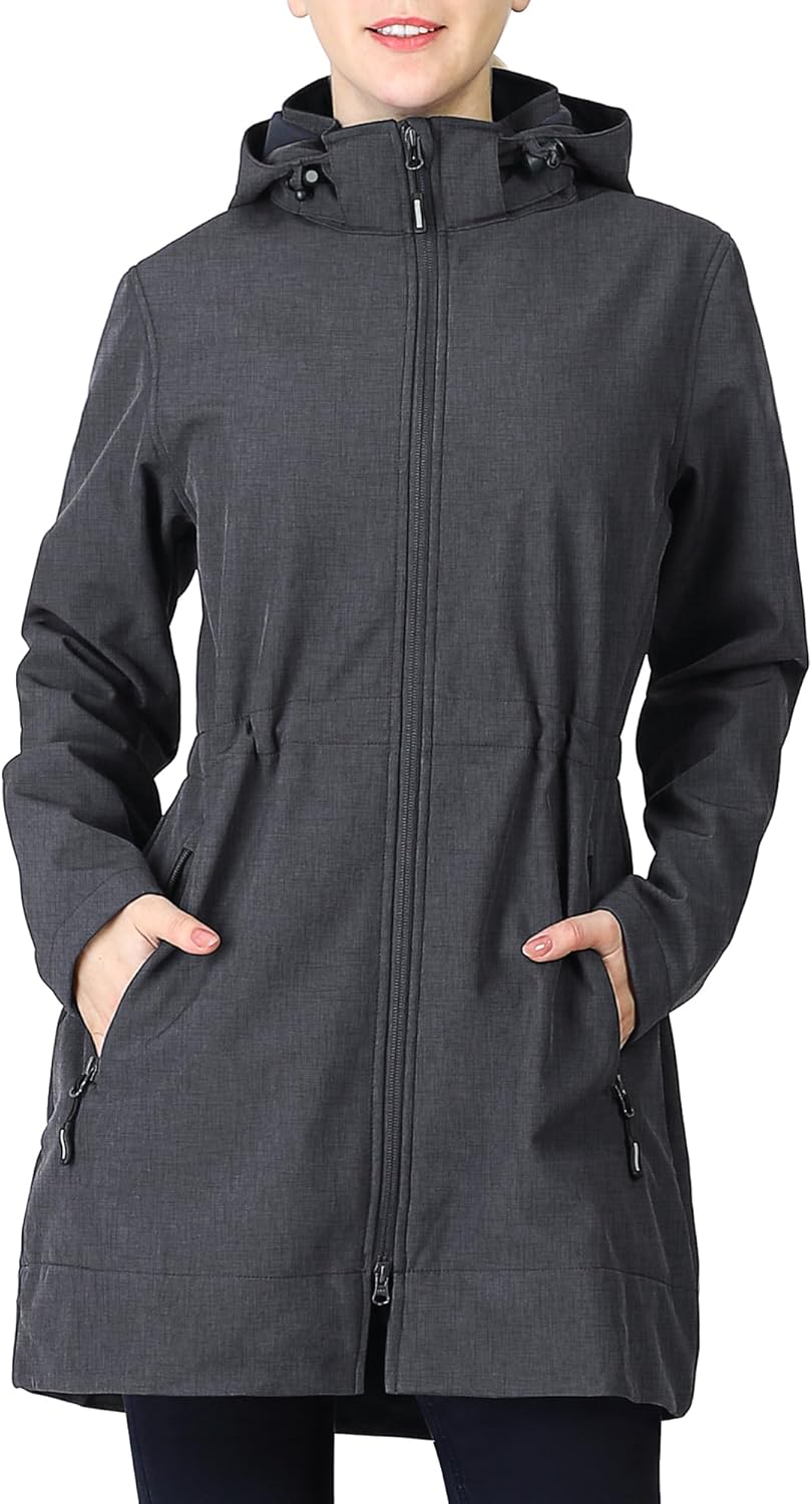 Outdoor Ventures Women's Softshell Jacket: Warm & Windproof