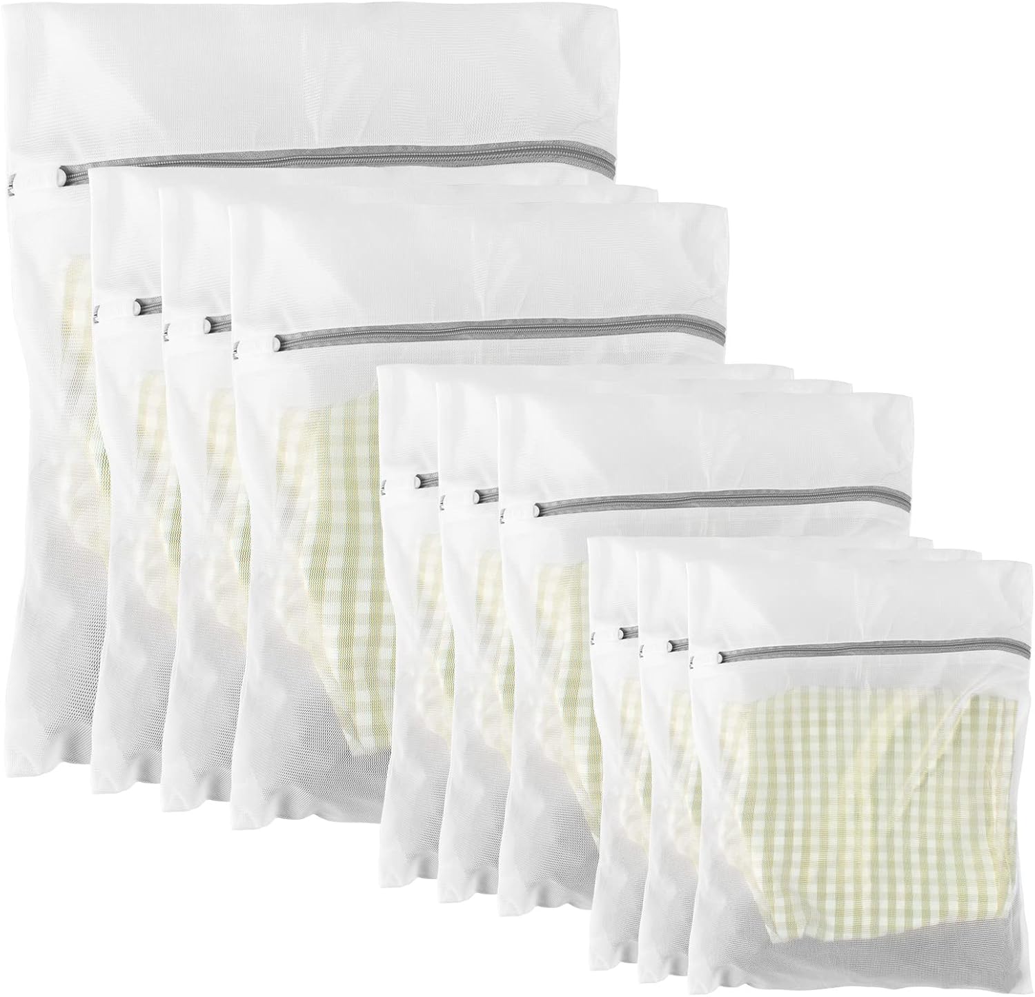 Non Rust Zip Mesh Laundry Bags - Protect Delicates