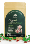 Zaffrus Certified Organic Saffron Powder - Convenient Single-Serve