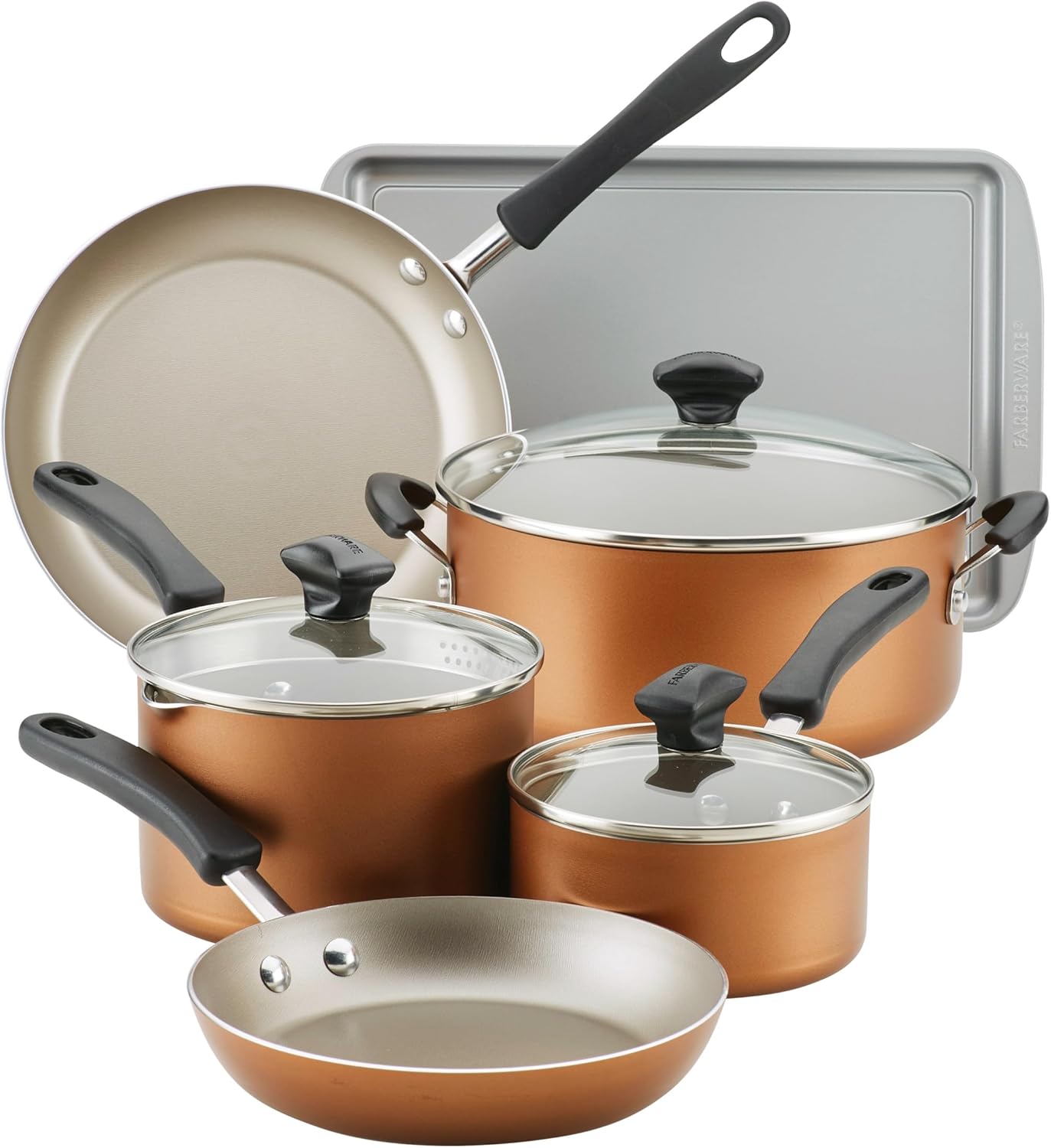 Farberware Cookstart DiamondMax Nonstick Cookware Set Review